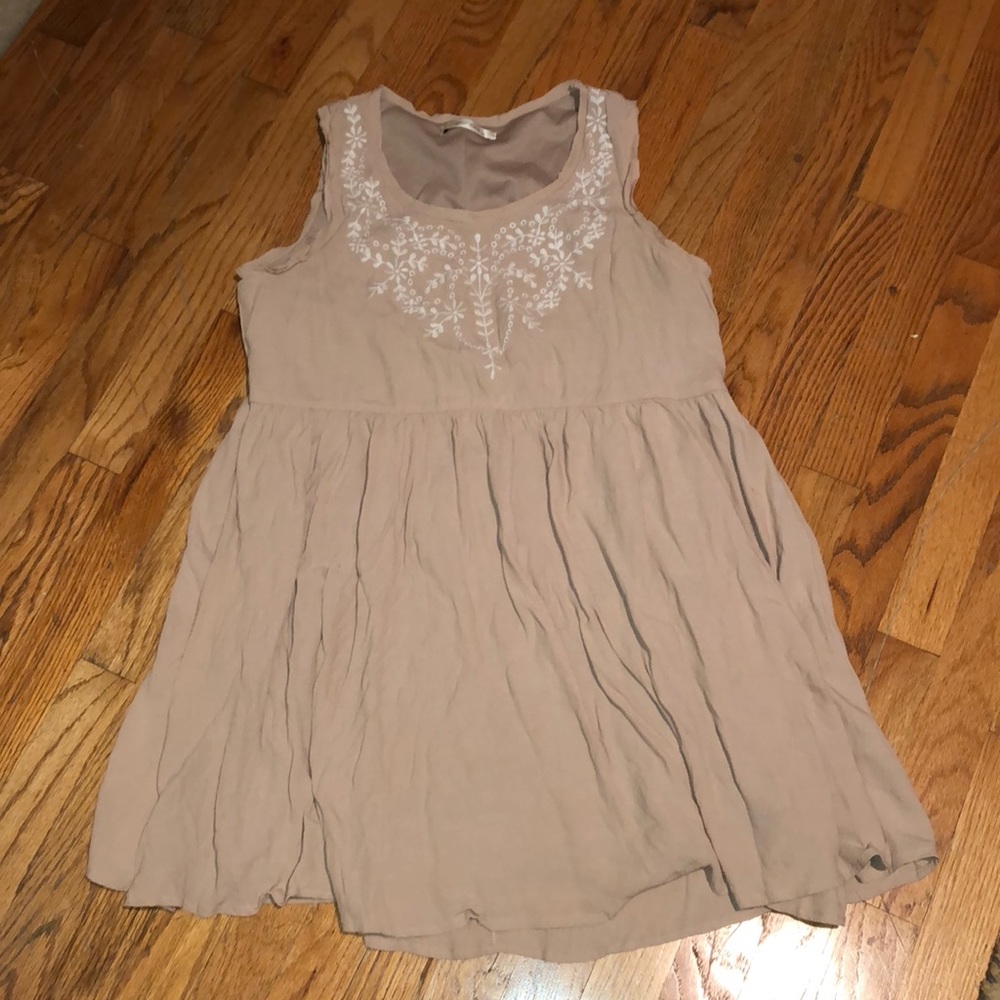 Flowy Embroidered Summer Dress